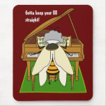 Beethoven -  "88 straight" Mousepad mousepads