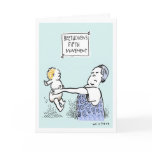 Beethoven Baby PlainFolk Greetings Card