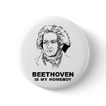 Beethoven buttons by thinkers Beethoven buttons