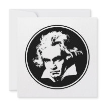 Beethoven Card invitations