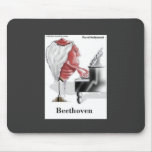 Beethoven Cartoon On Quality Funny Mouse Pad mousepads