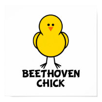 Beethoven Chick posters by chicktshirts8 Beethoven Chick posters