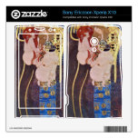 Beethoven Freize 2 de Gustavo Klimt Xperia X10 Mini Pro Skins