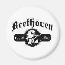 Beethoven Fridge Magnet