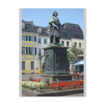 Beethoven (full) Statue Bonn Germany Post Card