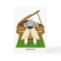 Beethoven - Greeting Card zazzle_card