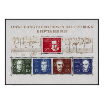 Beethoven Handel Spohr Haydn Mendelssohn posters by Dividenda Beethoven Handel Spohr Haydn Mendelssohn posters