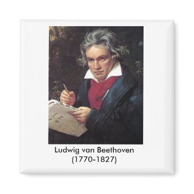 Beethoven Magnet for the Music Lover by arluz1