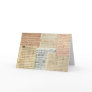 Beethoven Music Manuscripts Greeting Cards