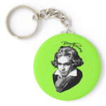 Beethoven Portrait on T shirts, Mugs, Gifts Keychain