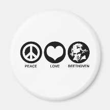 Beethoven Refrigerator Magnets