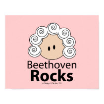 Beethoven Rocks Beethoven Poster posters by MusicTeesGifts Beethoven Rocks Beethoven Poster posters