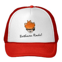 Beethoven Rocks! Mesh Hats