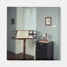 Beethoven Room displaying a music stand Fridge Magnet