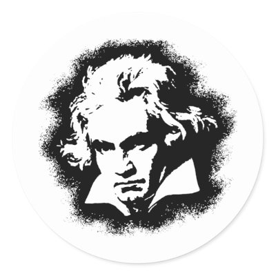 Beethoven stickers