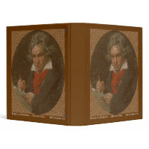 Beethoven text portrait binders by geargems Beethoven text portrait binders