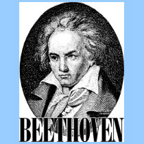 marching band t-shirt: Beethoven