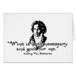 Beethoven - Wine Cards