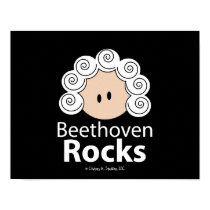 BeethovenRocks Beethoven Poster posters by MusicTeesGifts BeethovenRocks Beethoven Poster posters
