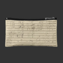 Beethoven's 9th Symphony, Music Manuscript bagettes bags