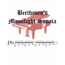 beethovens moonlight sonata TSHIRT