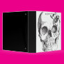 Beetle on a Skull 3 Ring Binders Beetle on a Skull 3 Ring Binders