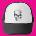 Beetle on a Skull Trucker Hat