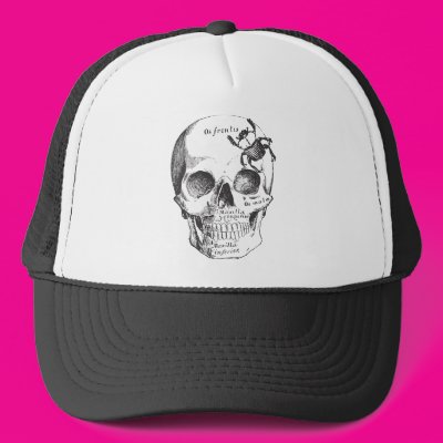 Beetle on a Skull Trucker Hat Zazzle_hat Beetle on a Skull Trucker Hat Zazzle_hat