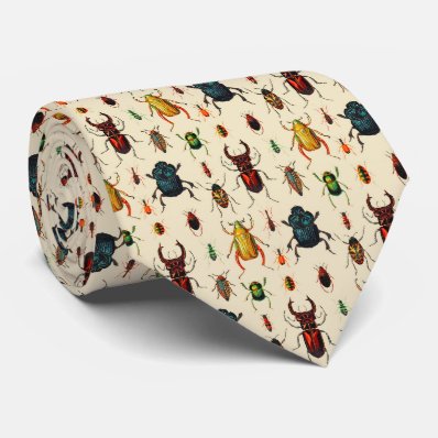 Beetle Varieties Neck Tie