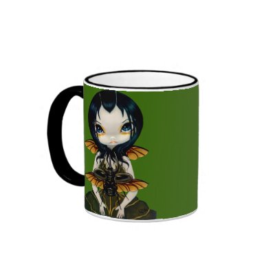 "Beetle Wings" Mug by strangeling
