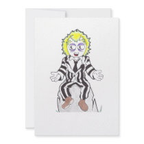 BeettleDude Halloween Invite invitations