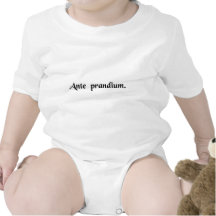 Before a meal bodysuits