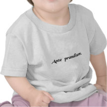 Before a meal tshirt