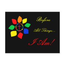 Before, All Things..., I Am! postcards by Clarence_Jones Before, All Things..., I Am! postcards