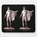 Before and After Mouse Pad