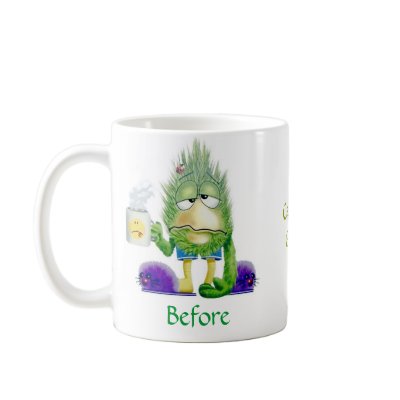 Before and After Coffee Mug by jmarkafghans