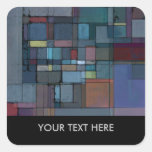 Before Dawn Abstract Personalized Stickers stickers