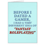 Before I Dated a Gamer Card