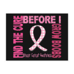 Before I Grow Boobs 9 Breast Cancer Postcards