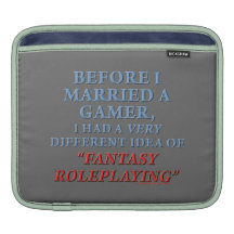 Before I Married a Gamer iPad Sleeves