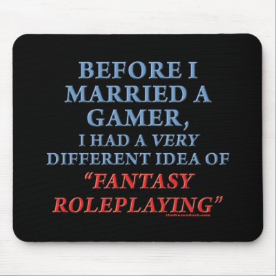 Before I Married a Gamer Mouse Pads by thefrozenduck