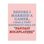 Before I Married a Gamer Postcards
