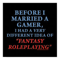 Before I Married a Gamer posters