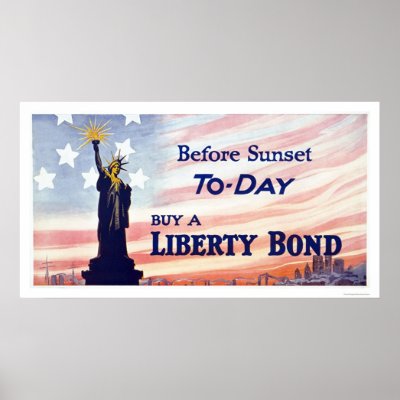 Before Sunset Buy a Liberty Bond Print by lc_wpa