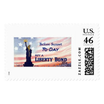 Before Sunset Buy a Liberty Bond Stamps