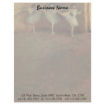 Before the Ballet (detail) by Edgar Degas Customized Letterhead