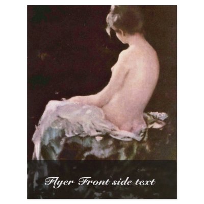 Before The Bath By Grigorescu Nicolae Flyers by Artcollection