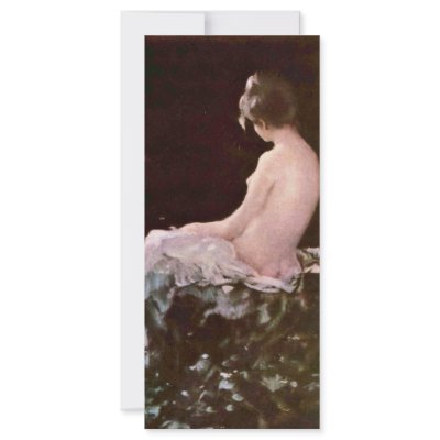 Before The Bath By Grigorescu Nicolae Customized Rack Card by Artcollection