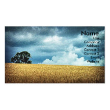 Before The Harvest, business card template