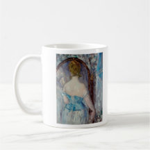 Before the Mirror by Edouard Manet Coffee Mug